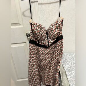 Material girl strapless dress